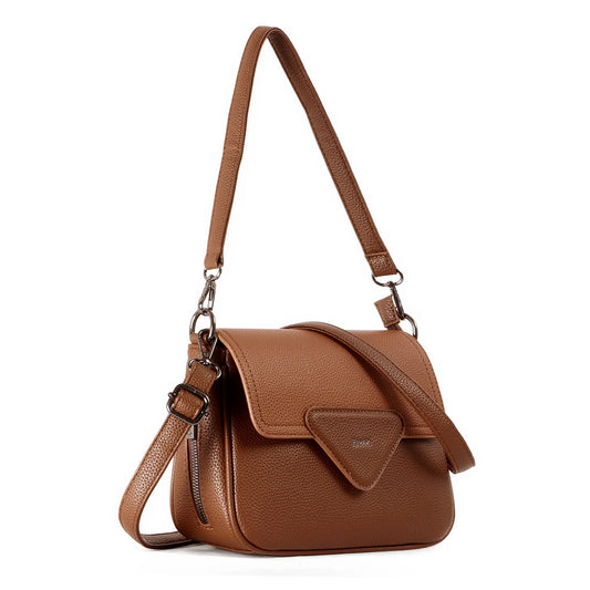 Exotic Textured Style Meets Sophistication Flap Sling Bag.