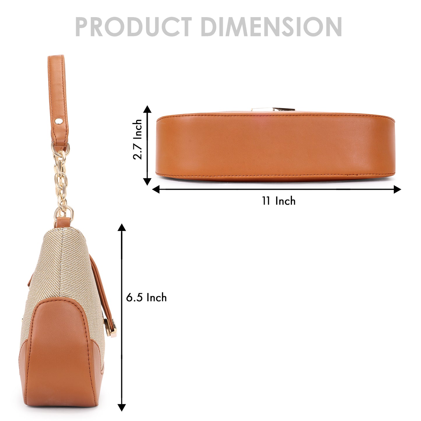 Exotic Stylish Handheld & Sling Bag