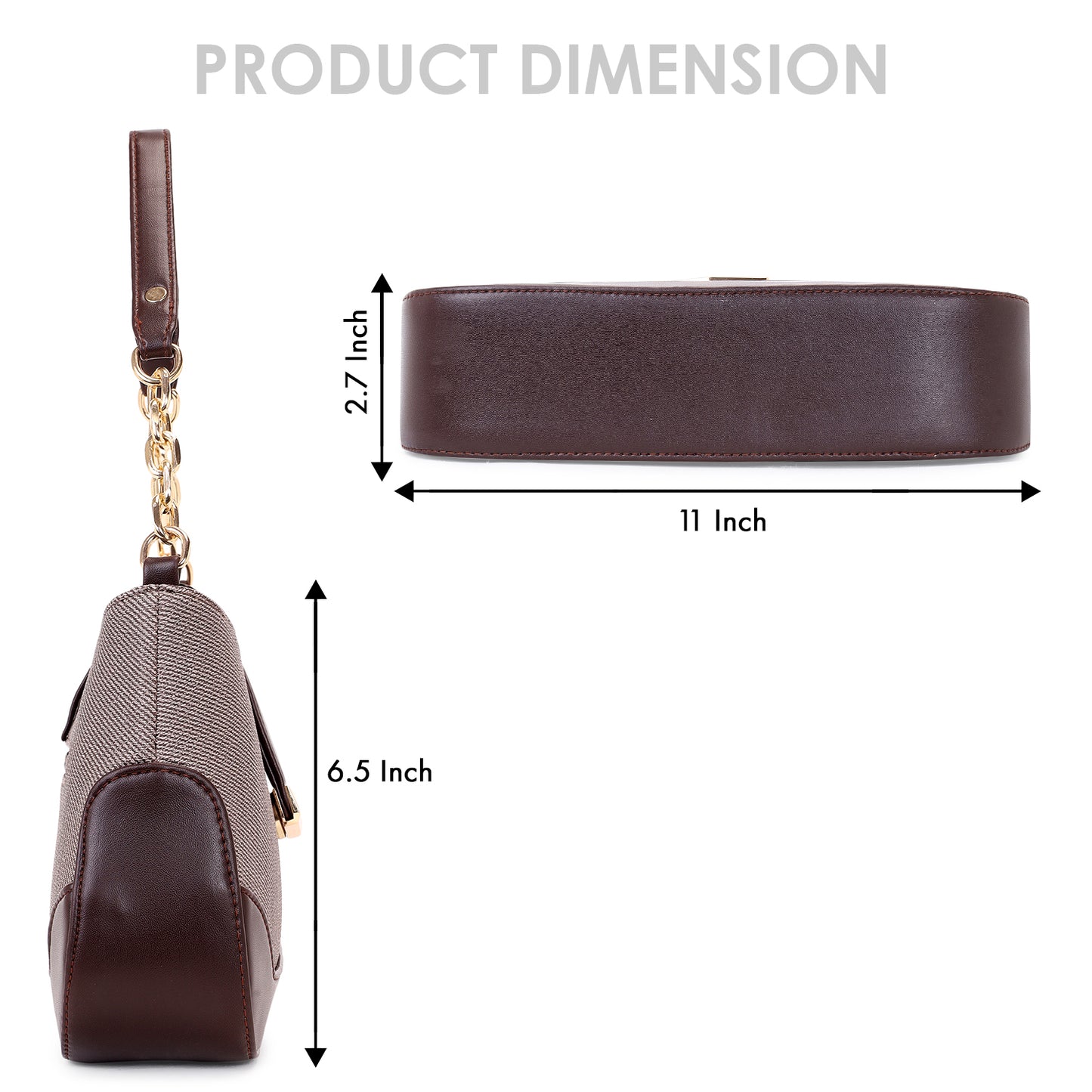 Exotic Stylish Handheld & Sling Bag