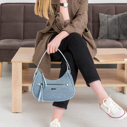 Crescent Baguette Bag - exoticstore