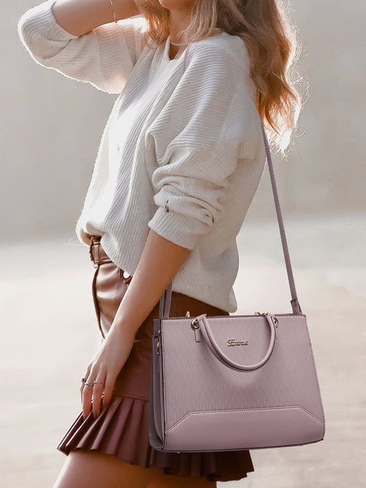 Exotic Elevate Your Stylish Premium Handbag (Lavender)