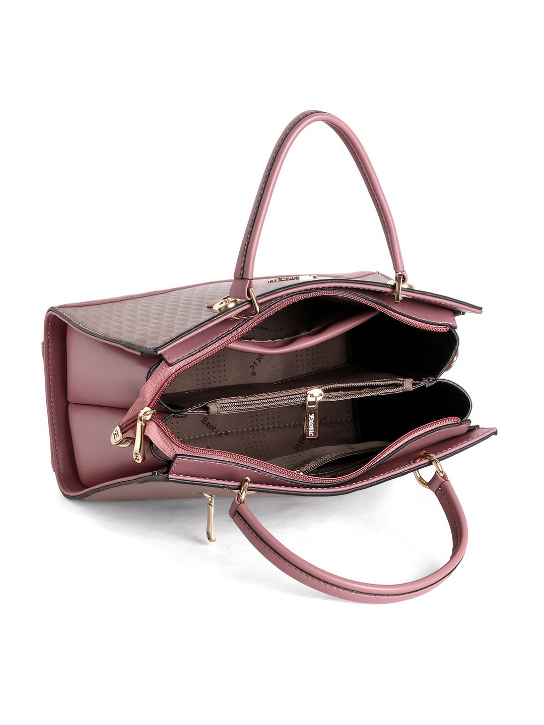 Exotic Elevate Your Stylish Premium Handbag (Peach)