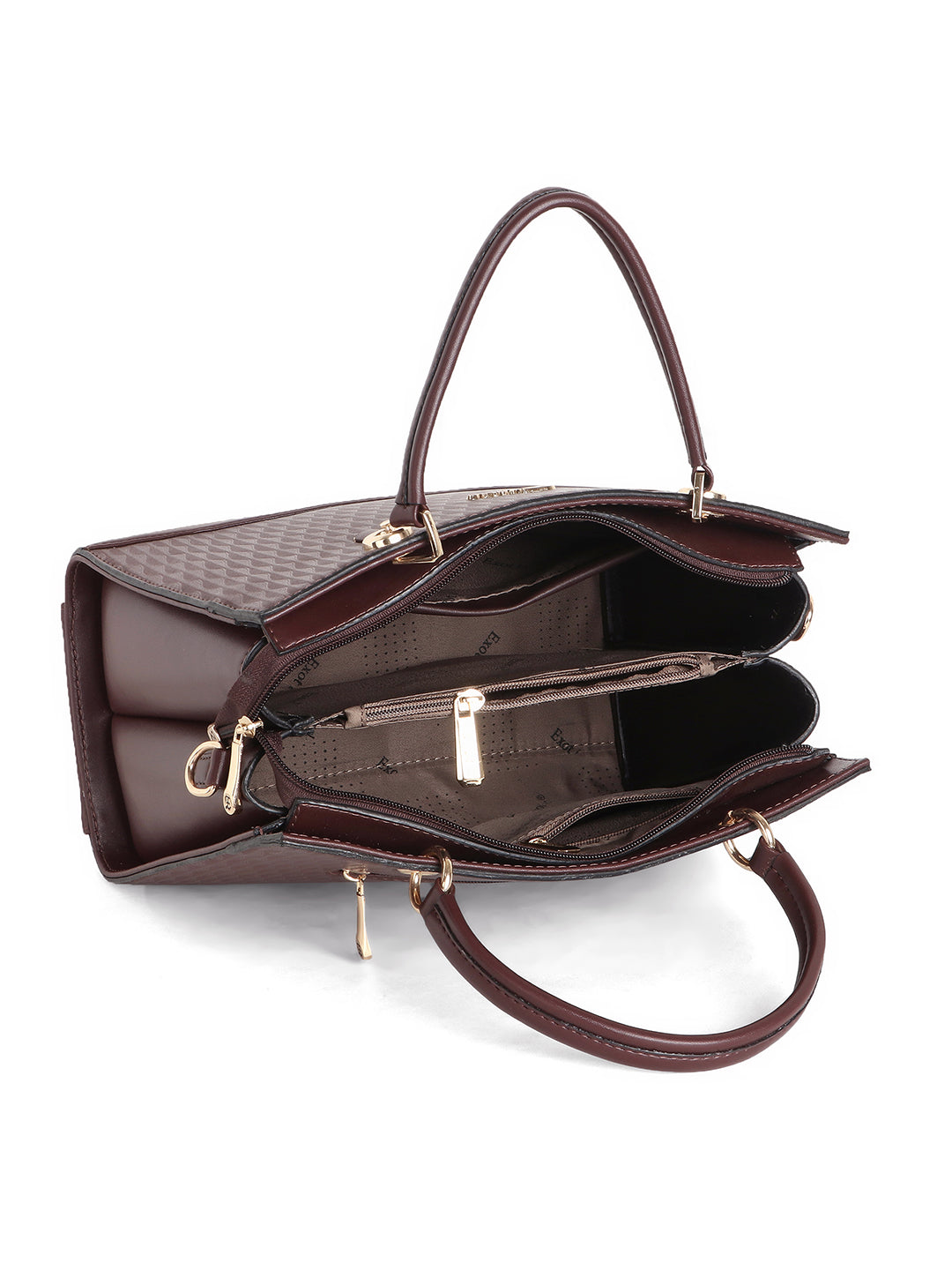 Exotic Elevate Your Stylish Premium Handbag (Brown)